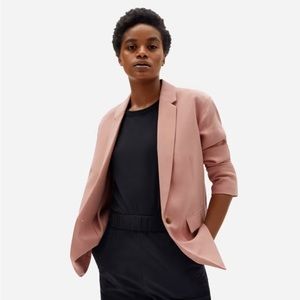 NWOT EVERLANE Easy Blazer in Dusted Rose (matching shorts available)